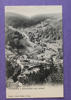 Ansichtskarte AK Triberg 1900-1910 Aufsicht